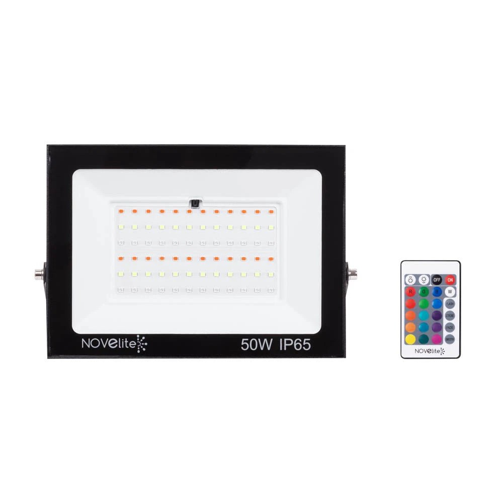 PROIECTOR LED RGB 50W IP65 - NOVELITE - eVoltaSmart