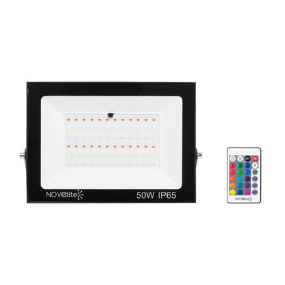 PROIECTOR LED RGB 50W IP65 - NOVELITE - eVoltaSmart
