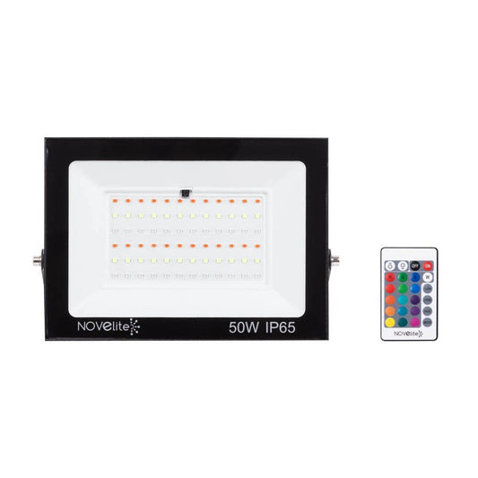 PROIECTOR LED RGB 50W IP65 - NOVELITE - eVoltaSmart