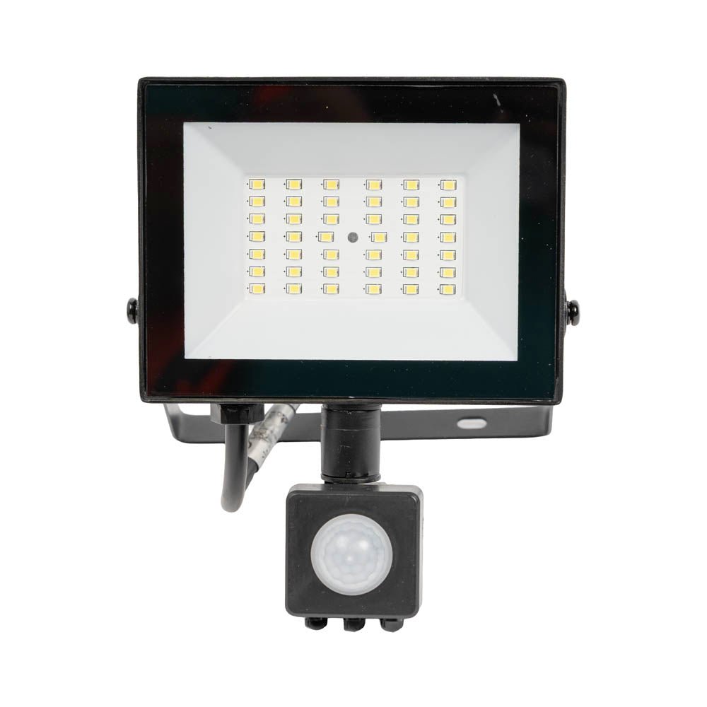 Proiector senzor slim LED SMD V4 30W 6500K IP65, Novelite - eVoltaSmart