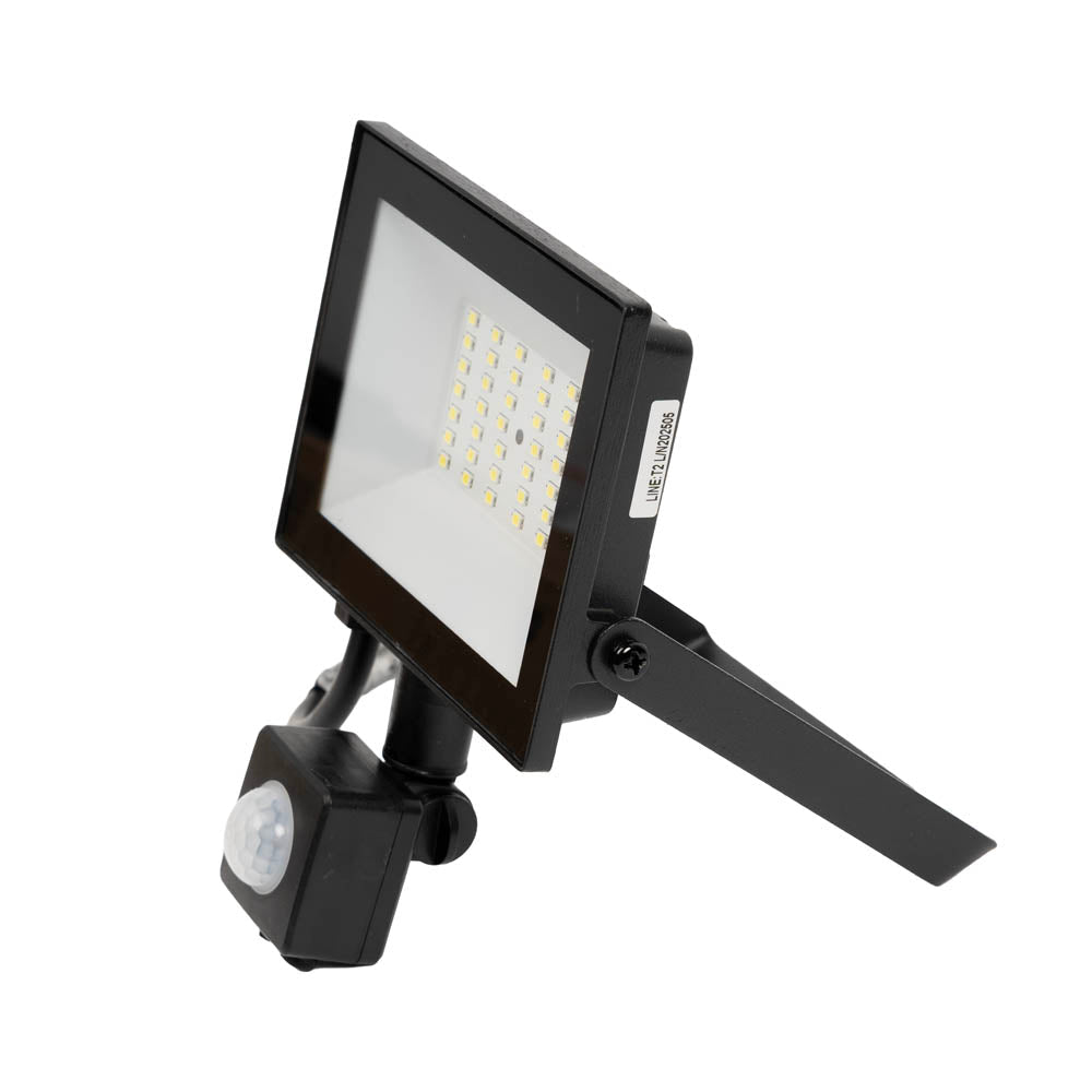Proiector senzor slim LED SMD V4 30W 6500K IP65, Novelite - eVoltaSmart