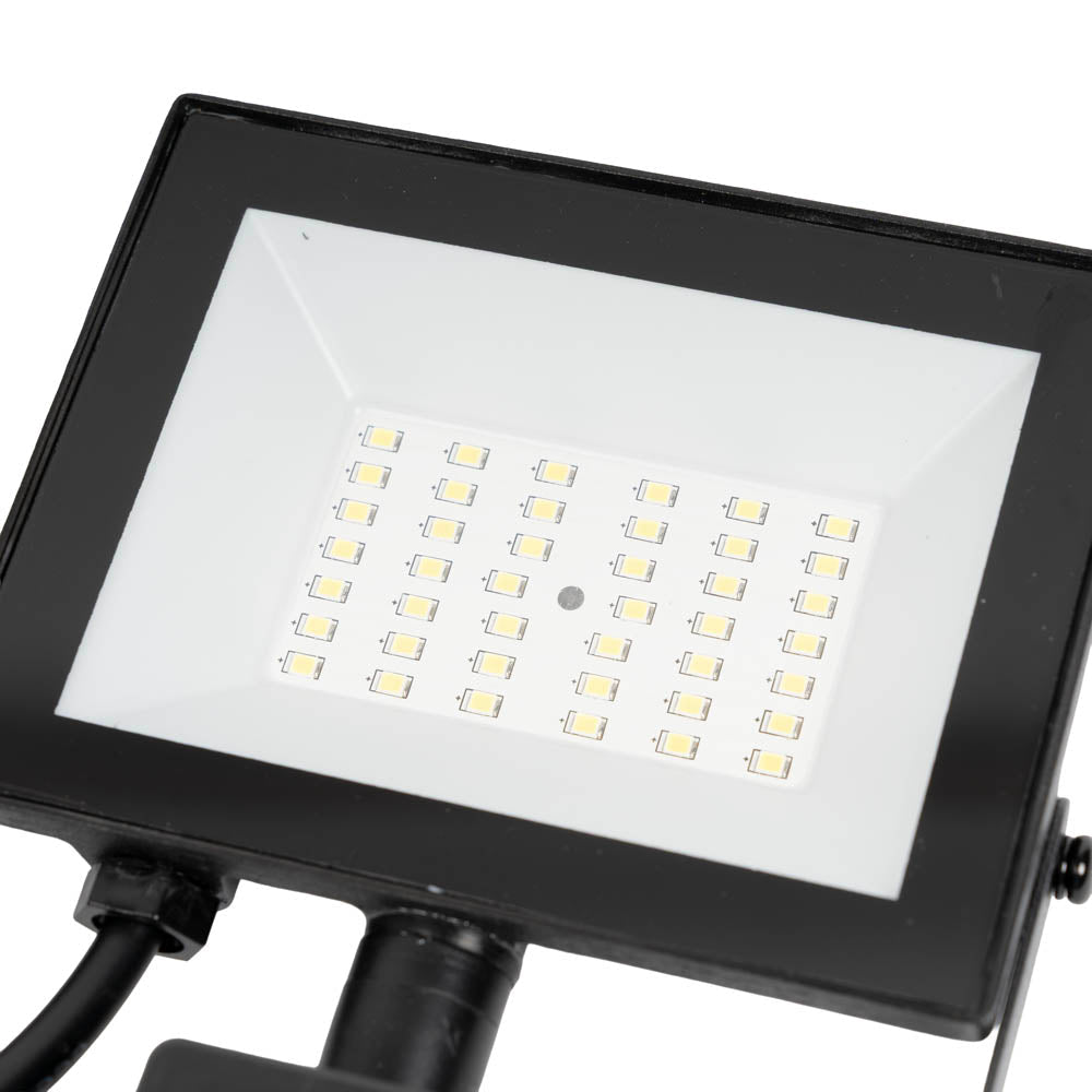 Proiector senzor slim LED SMD V4 30W 6500K IP65, Novelite - eVoltaSmart
