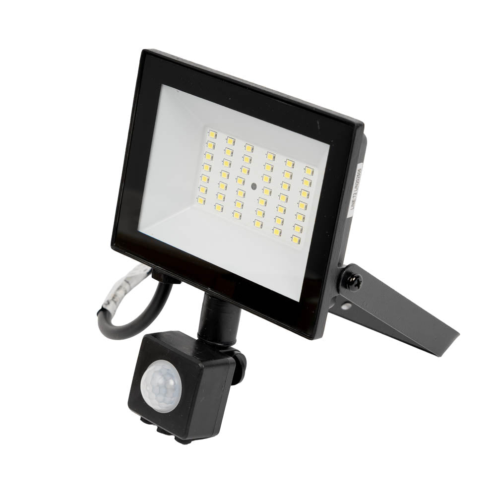 Proiector senzor slim LED SMD V4 30W 6500K IP65, Novelite - eVoltaSmart