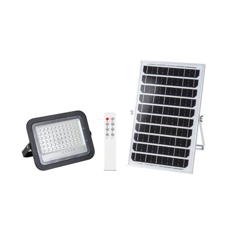 Proiector Solar LED Negru V2 100W 6500K IP65 - NOVELITE - eVoltaSmart
