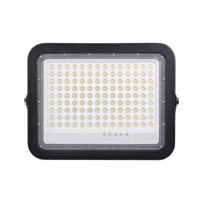 Proiector Solar LED Negru V2 200W 6500K IP65 - NOVELITE - eVoltaSmart
