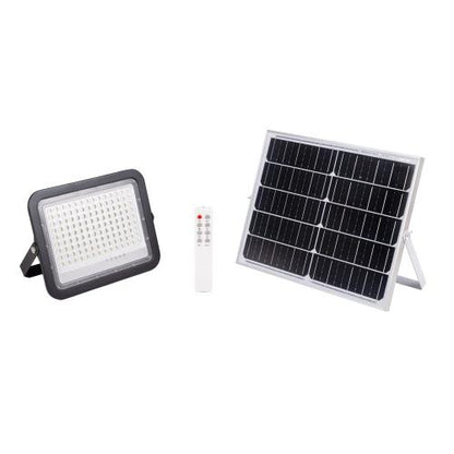 Proiector Solar LED Negru V2 200W 6500K IP65 - NOVELITE - eVoltaSmart