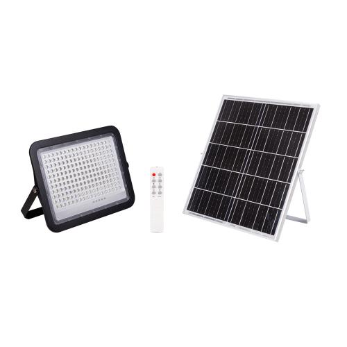 Proiector Solar LED Negru V2 300W 6500K IP65 - NOVELITE - eVoltaSmart