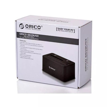 Rack HDD Orico 6619US3 negru USB 3.0 HDD cu docking station