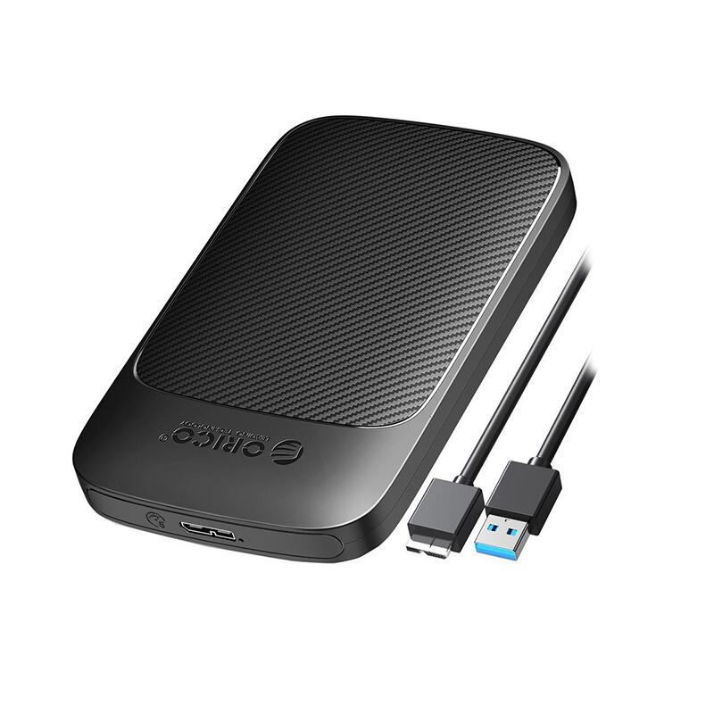 Rack HDD/SSD USB3.0 2.5" SATA Orico 2020U3-V1-BK negru 133x80x17mm