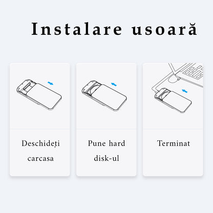 Rack USB 3.0 2.5" negru Orico 25PW1-U3