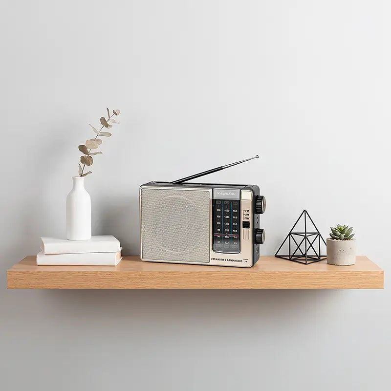 Radio portabil analog AM /FM /SW 3W 205x63.2x130mm Kruger&atz KM0830