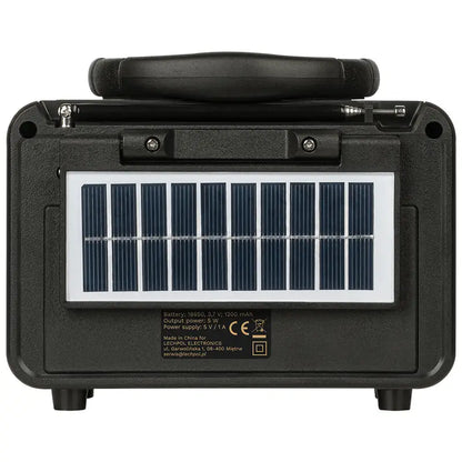 Radio portabil analog SOLAR AM /FM /SW 5W 166x87.5x130mm Kruger&atz KM0832