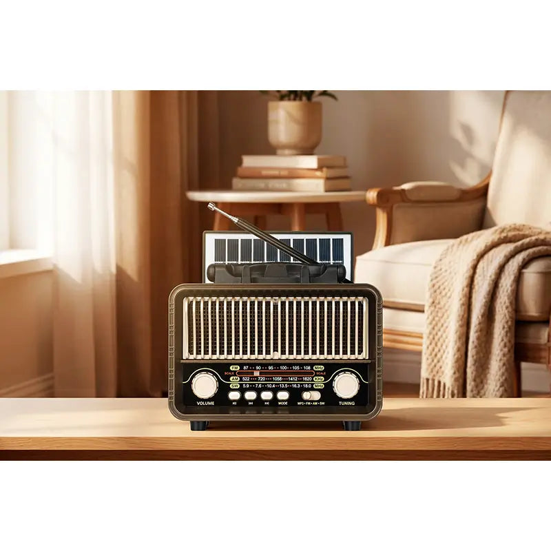 Radio portabil analog SOLAR AM /FM /SW 5W 166x87.5x130mm Kruger&atz KM0832