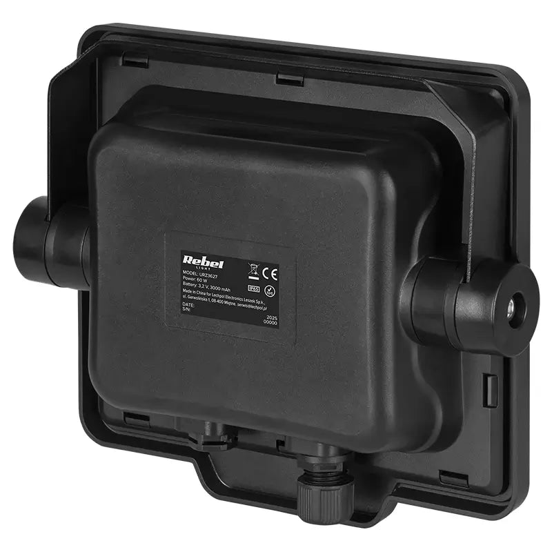 Reflector LED 60W 300lm 6500K cu panou SOLAR 4W IP65 REBEL URZ3627