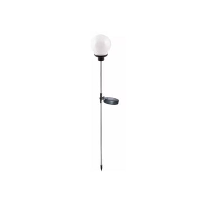 Lampa Solara LED Blanco Alb+Crom 10x10x84cm