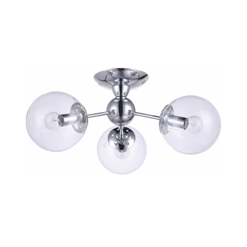 Candelabru SEDNA 3, LY-3457, 3xE27, argintiu