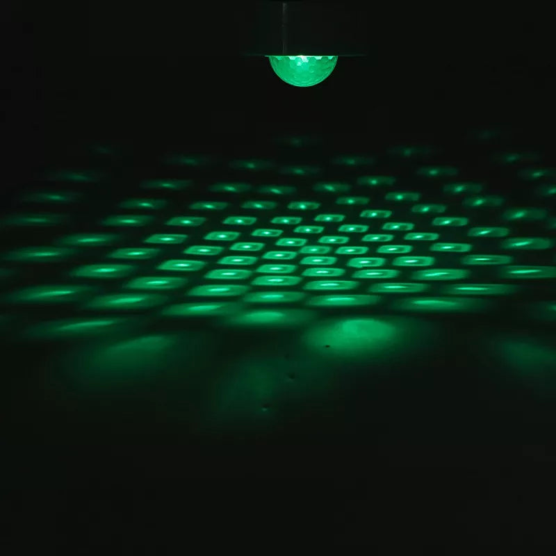 Set 4 Mini ASTRO RGB cu stroboscop si telecomanda