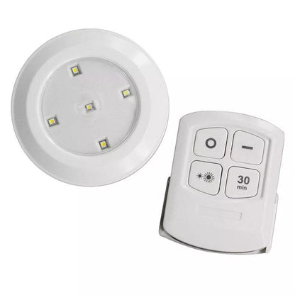 Set 6 lampi LED cu telecomanda MCE0165