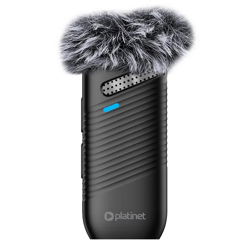 Set lavaliera microfon 2in1 wireless 2.4GHz 25m Plug & Play Android /iOS Platinet PLMM30