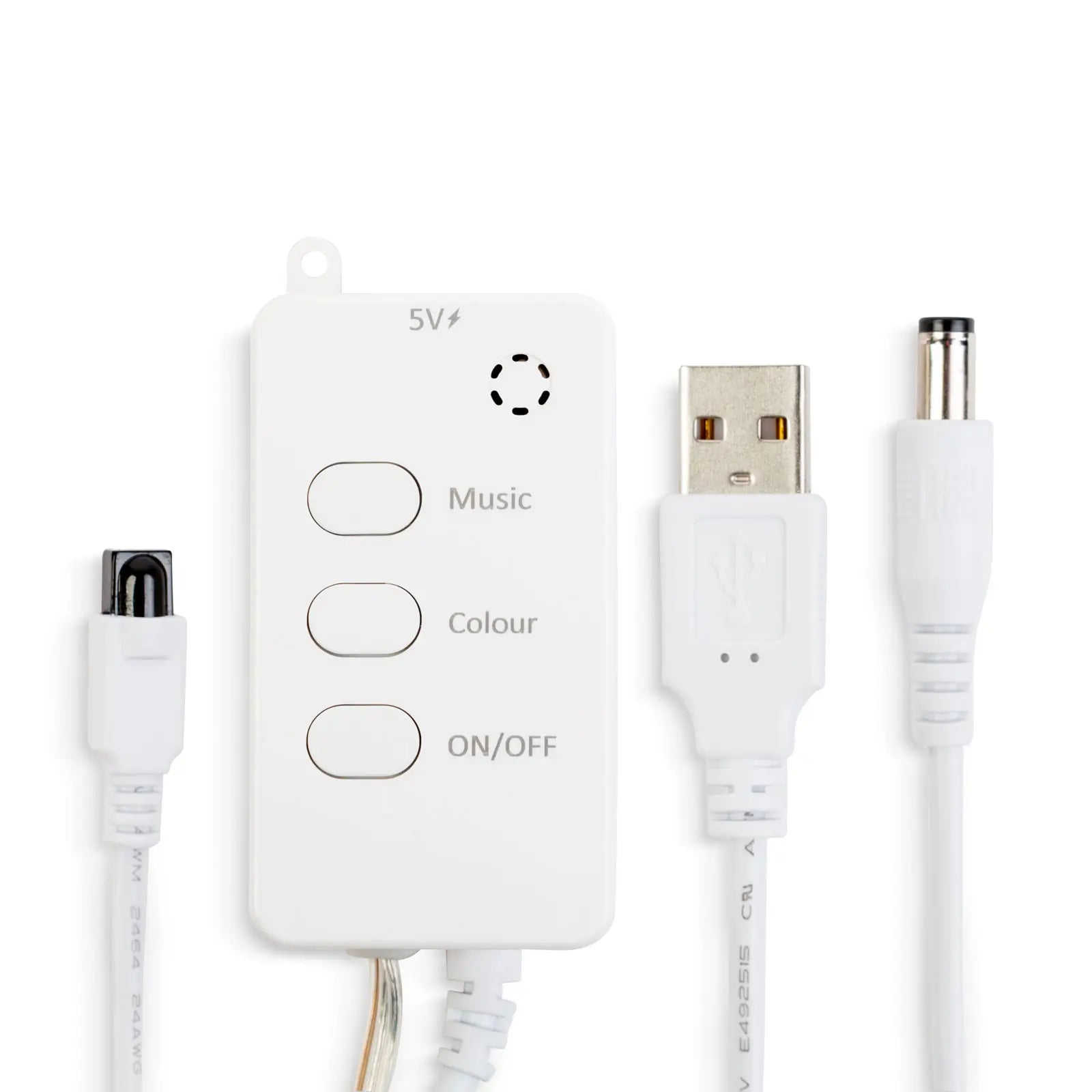 Sir 5m lumina inteligenta stea USB 25 LED-uri RGB Bluetooth/telecomanda 58385