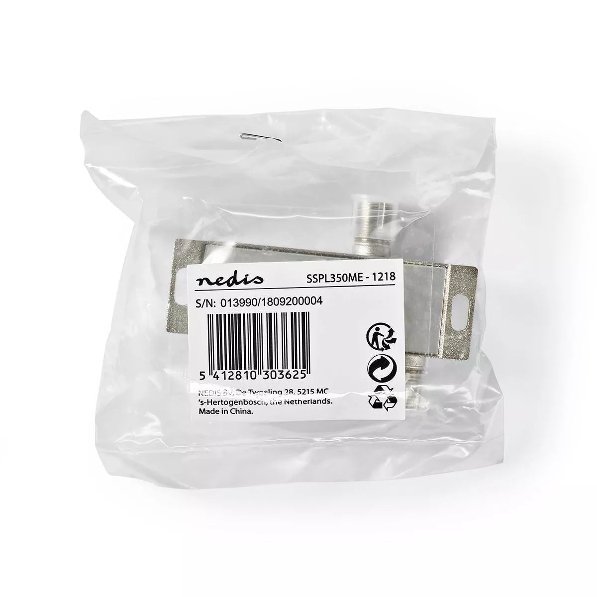 Spliter F Max. 10 dB Frecventa 5-2400MHz 2 Iesiri TAP Nedis