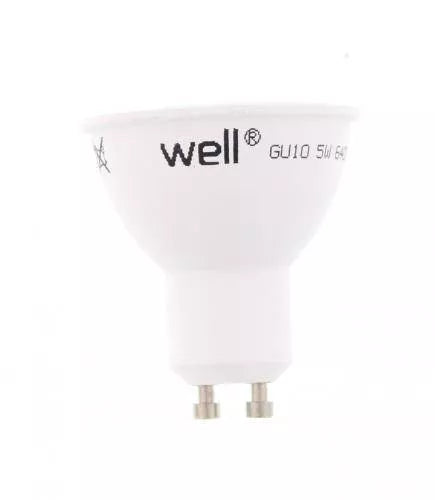 Spot cu led MR16 GU10 5W 230V lumina rece Well