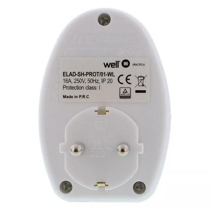 Stecher SCHUKO cu protectie Well