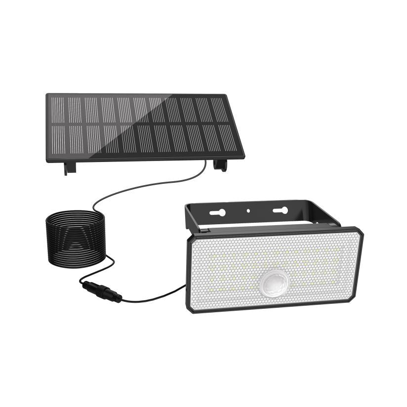 Aplică solară LED SUNWAVE 2, KL190006, 7W, 7000-7500K, negru