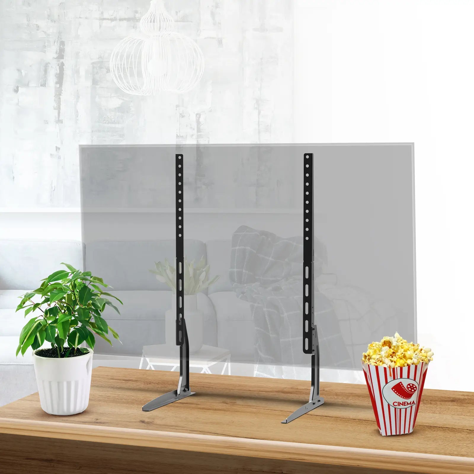 Suport TV universal 71x35cm negru delight 39682