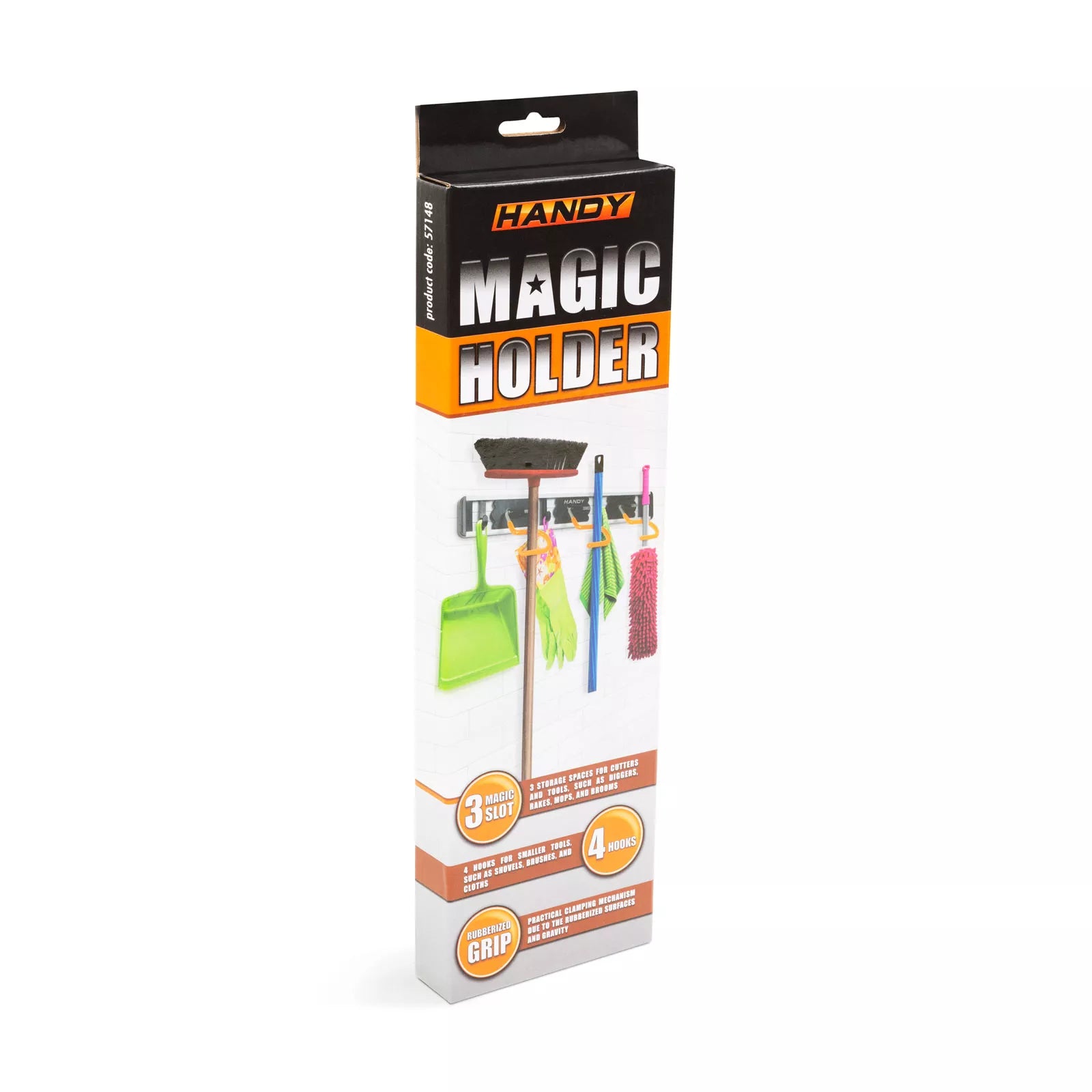 Suport universal de perete pentru 7 obiecte HANDY