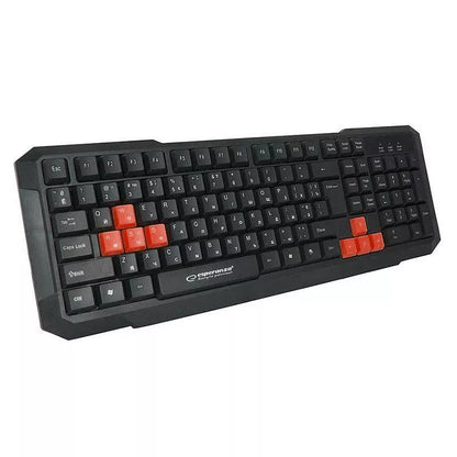Tastatura gaming rosu ASPIS ESPERANZA