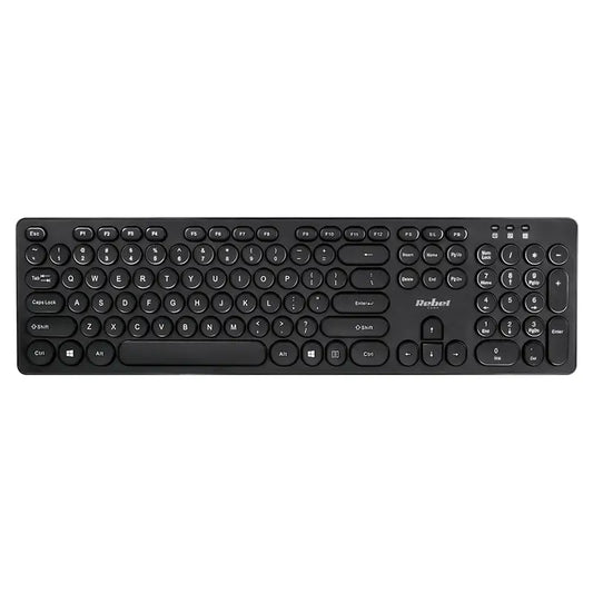 Tastatura Wireless 2.4GHz 96-taste WK100 REBEL KOM1028 445x125x20mm