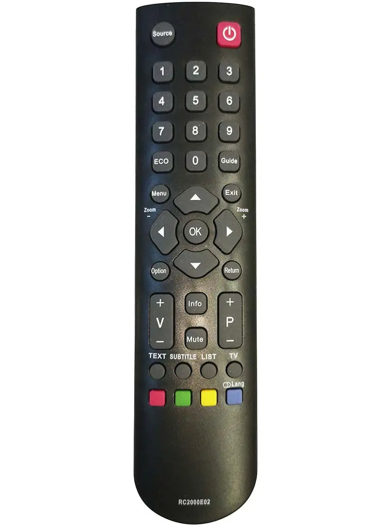 Telecomanda compatibila TV Vortex /Tesla /RC2000E02 pentru schimbare cod POWER +2 cod ER: 558 /9326 MFY 548 /RCA-0E (326-2)