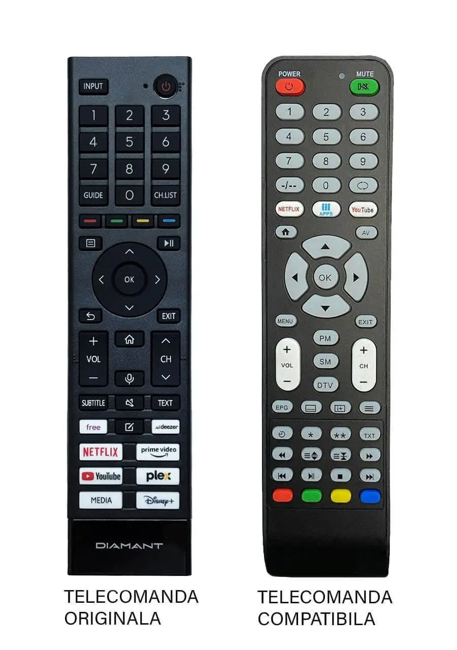 Telecomanda inlocuitoare compatibila TV Diamant /HORIZON /Hisense 43HL5530U/C ER 9581 (581)