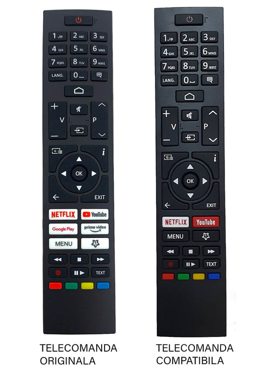 Telecomanda inlocuitoare compatibila TV Vestel Toshiba Horizon RC45157 IR 1423 (427-1)
