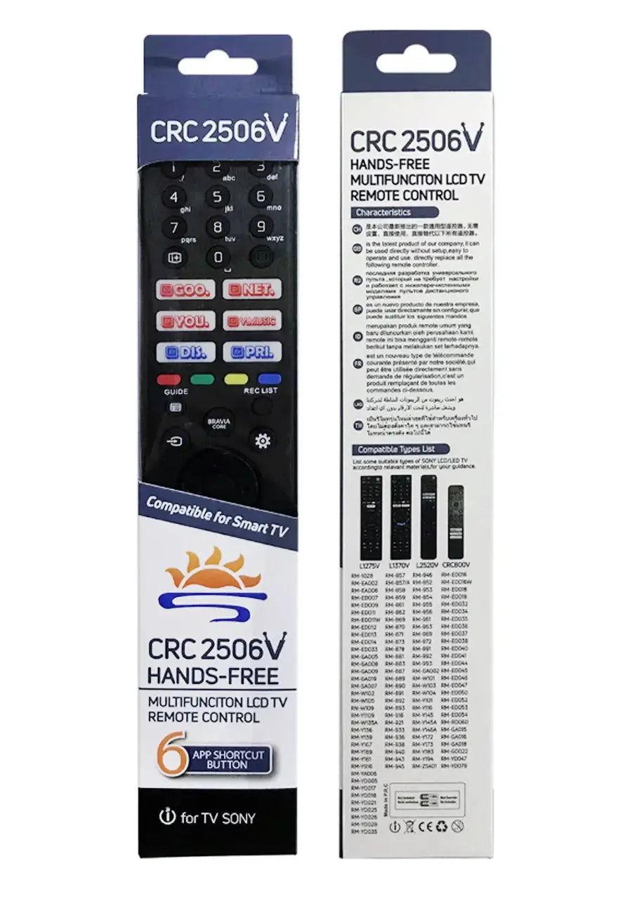 Telecomanda universala compatibila TV SONY CRC2506V (648)