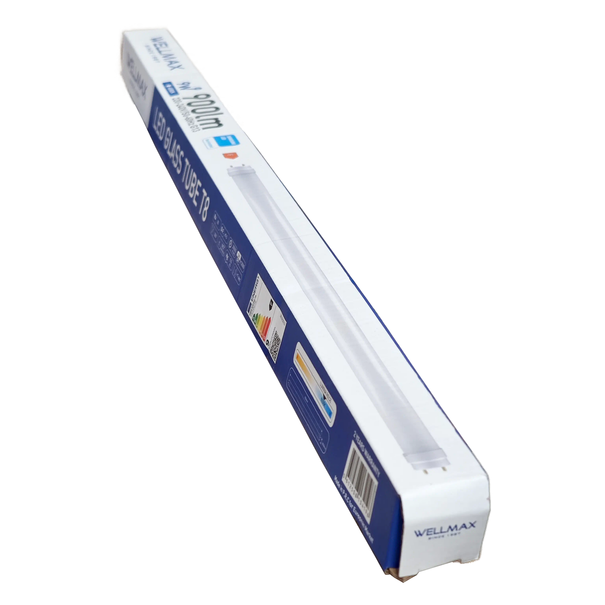 Tub LED cu chip SAMSUNG 9W 900lm 6500K alb rece 60cm VE20070 WELLMAX