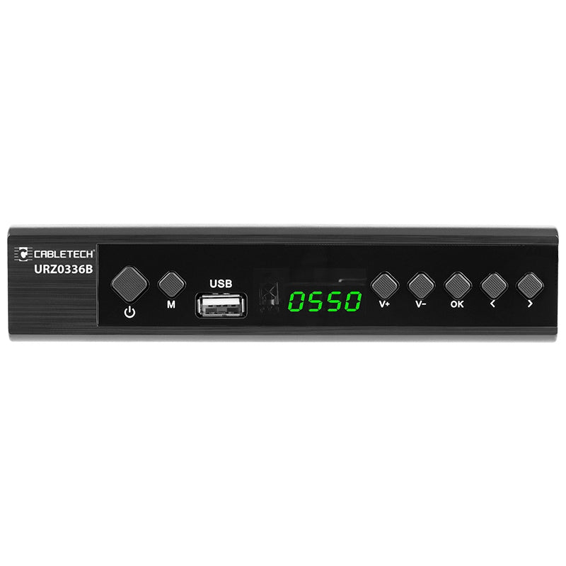 Tuner DIGITAL terestru DVB-T2/C H.265 Cabletech URZ0336B