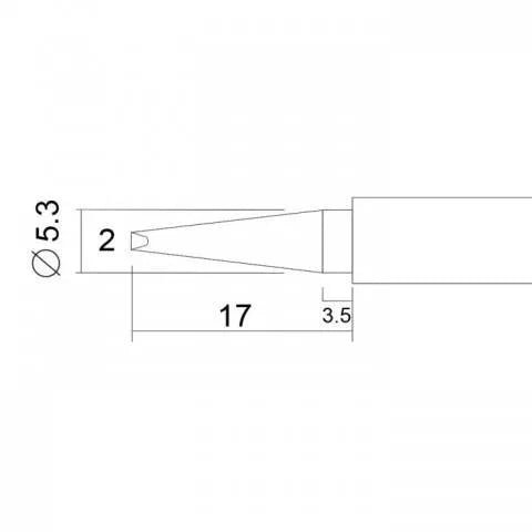 Varf letcon de lipit 28003 2buc 28924N Fahrenheit