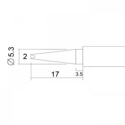Varf letcon de lipit 28003 2buc 28924N Fahrenheit