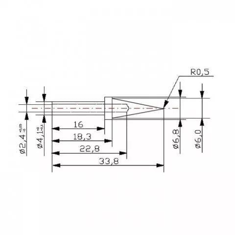 Varf letcon de lipit 28012 2buc 28946 Fahrenheit