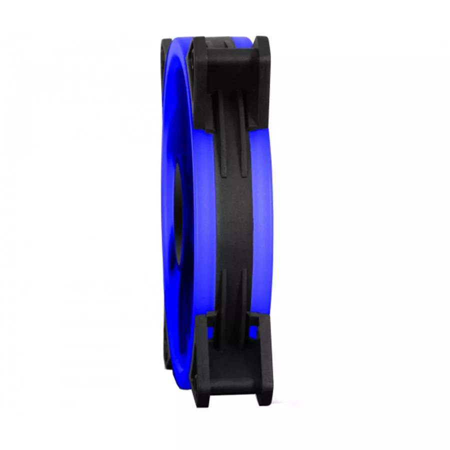 Ventilator 120mm HALO DUAL BLUE LED albastru 120 x 120 x 25 mm Floston