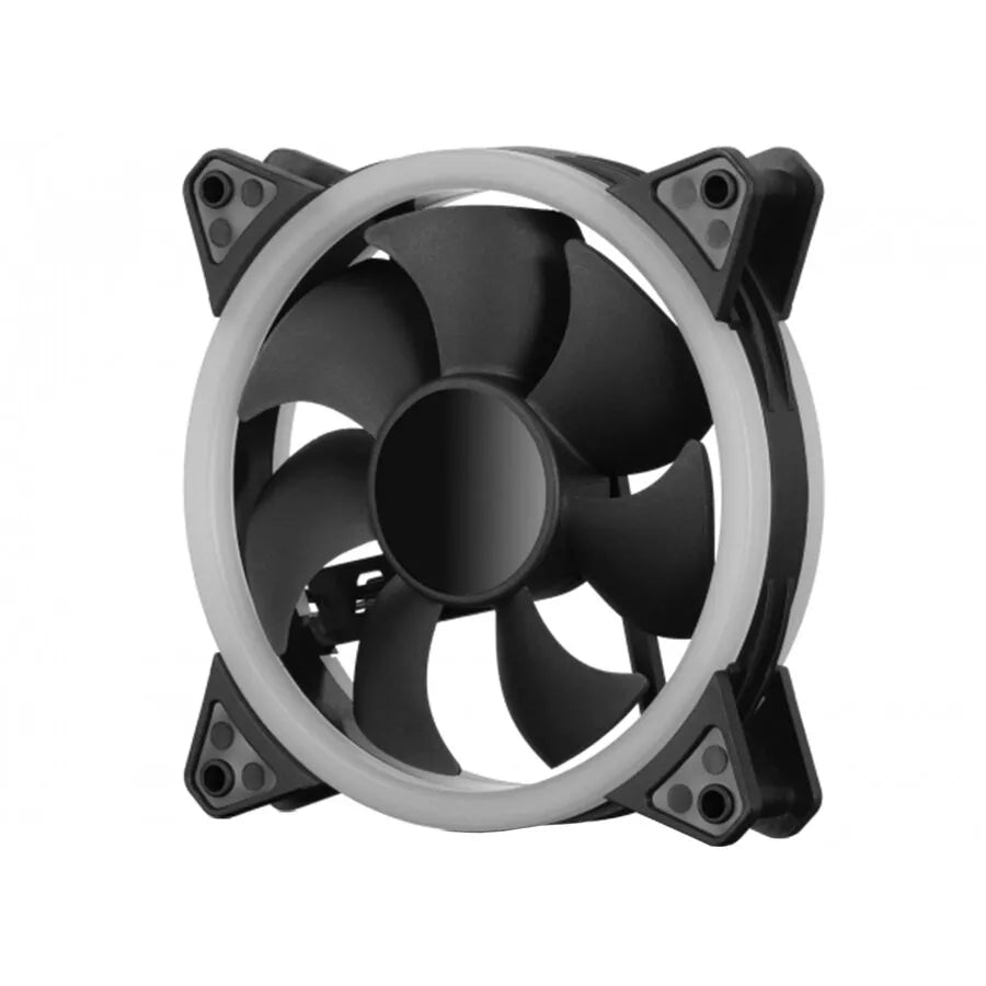 Ventilator 120mm HALO DUAL BLUE LED albastru 120 x 120 x 25 mm Floston