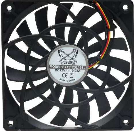 Ventilator 120x120x12mm 12V Scythe SY1212SL12SL