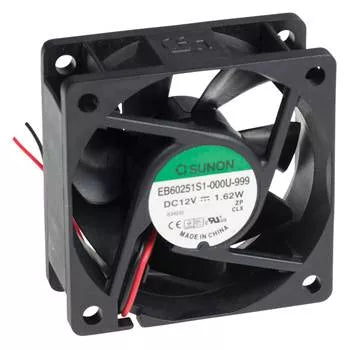 Ventilator 12V 60x60x25mm SUNON 4500RPM 21.7CFM 34dBA