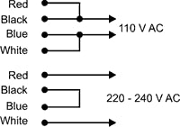 Ventilator AC axial 115/230VAC 120x120x38mm 195m3/h SUNON SF1212AD.BL.GN SF1212AD