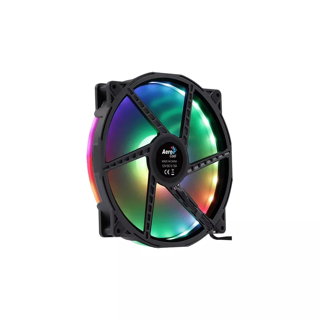 Ventilator Aerocool Duo 20 200mm iluminare ARGB