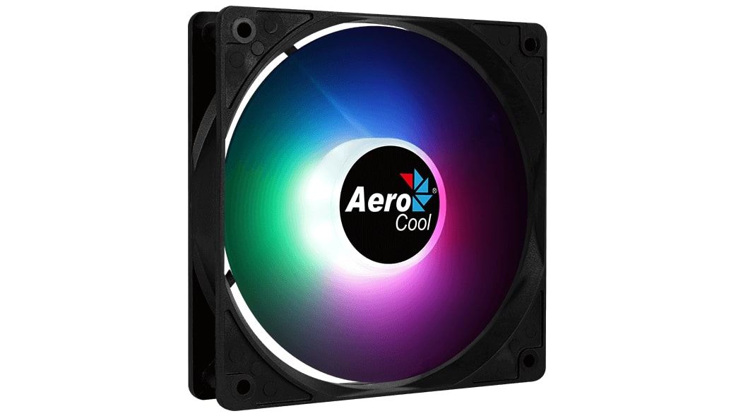 Ventilator Aerocool Frost12 120x120x25mm iluminare RGB PWM 500-1500RPM 4pin FROST12-FRGB-PWM