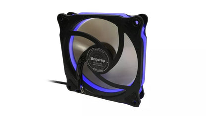 Ventilator albastru Segotep Halo-12 120mm Blue LED fan 12V