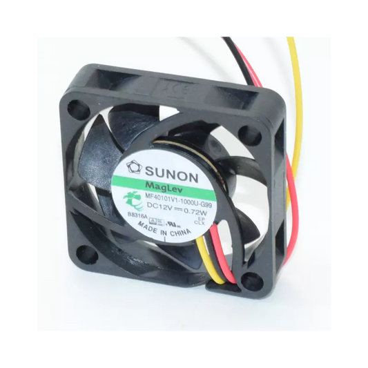 Ventilator DC axial 12VDC 40x40x10mm 7000rot./min 13.52m3/h 27.3dBA Vapo SUNON MF40101V1-1000U-G99